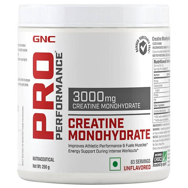 Gnc pro performance creatine monohydrate (3000 mg)